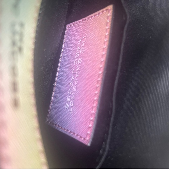 MARC JACOBS Snapshot Shoulder Bag PVC Multi pastel color Crossbody Bag - Picture 13 of 13